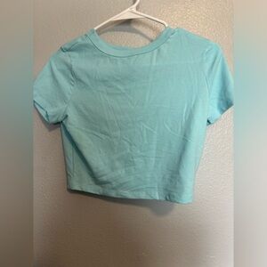 Light blue wild fable crop top